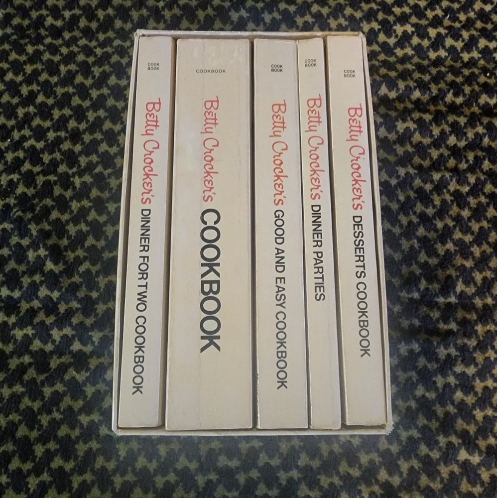 Vintage Betty Crocker Cookbook Boxed Set